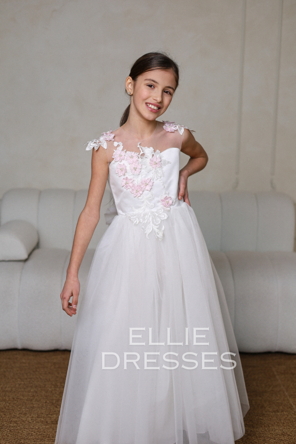 Tulle Flower Girl Dress