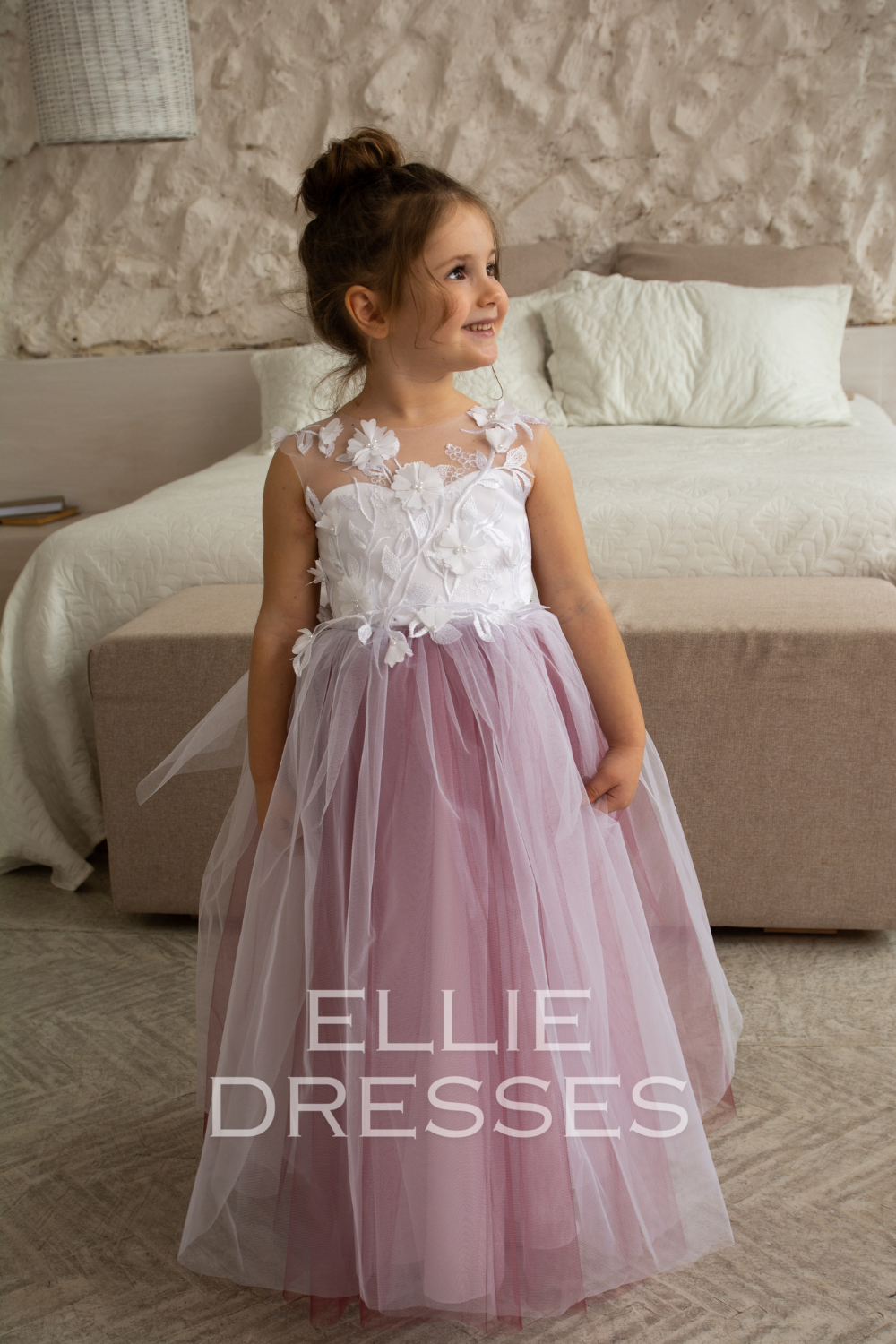 Burgundy Flower Girl Dress Burgundy Flower Girl Dress