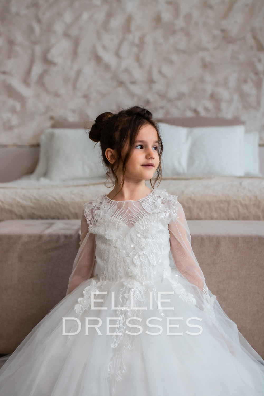 Ivory Dress with Open back