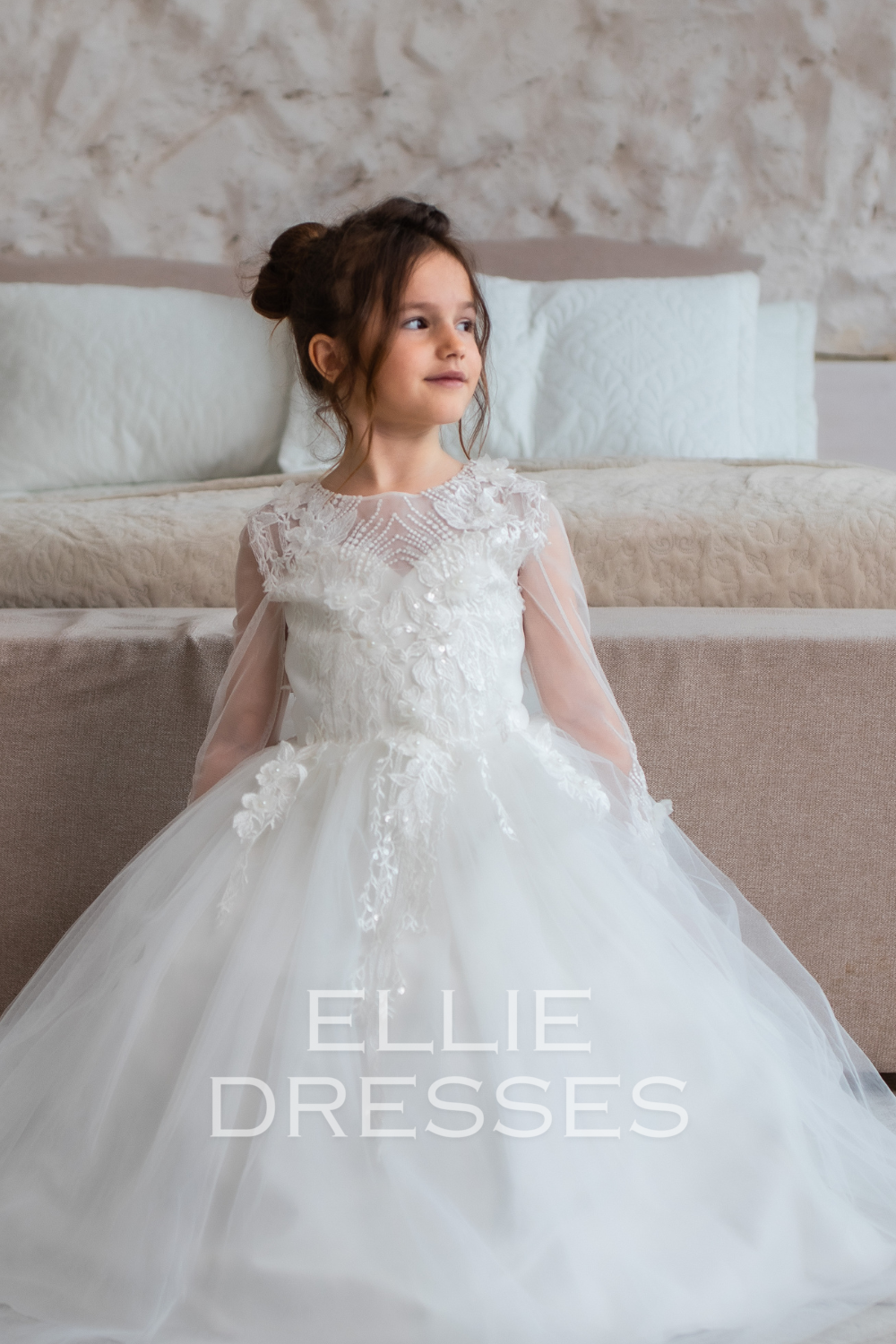 Ivory Dress with Open back