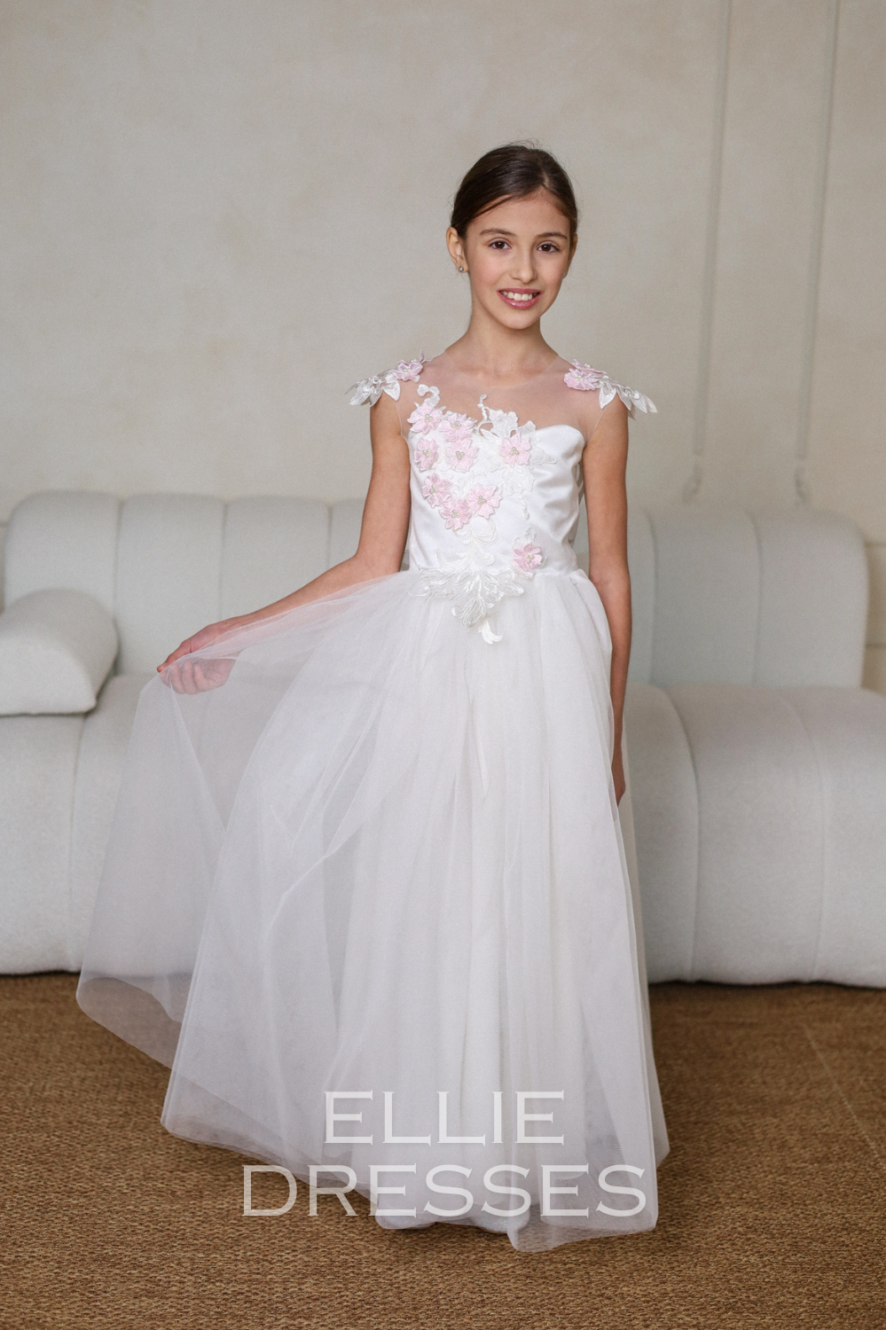 Tulle Flower Girl Dress