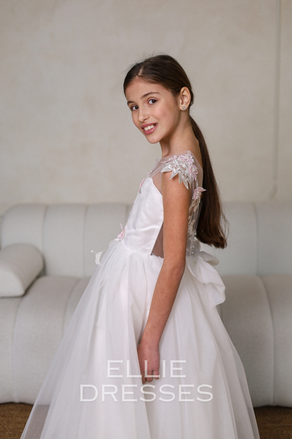 Tulle Flower Girl Dress