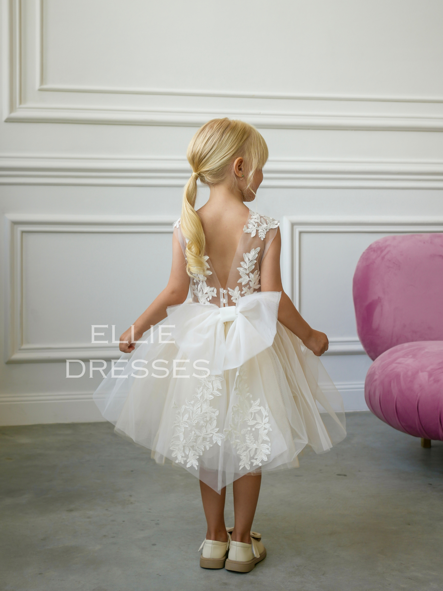Short Tulle Girl Dress