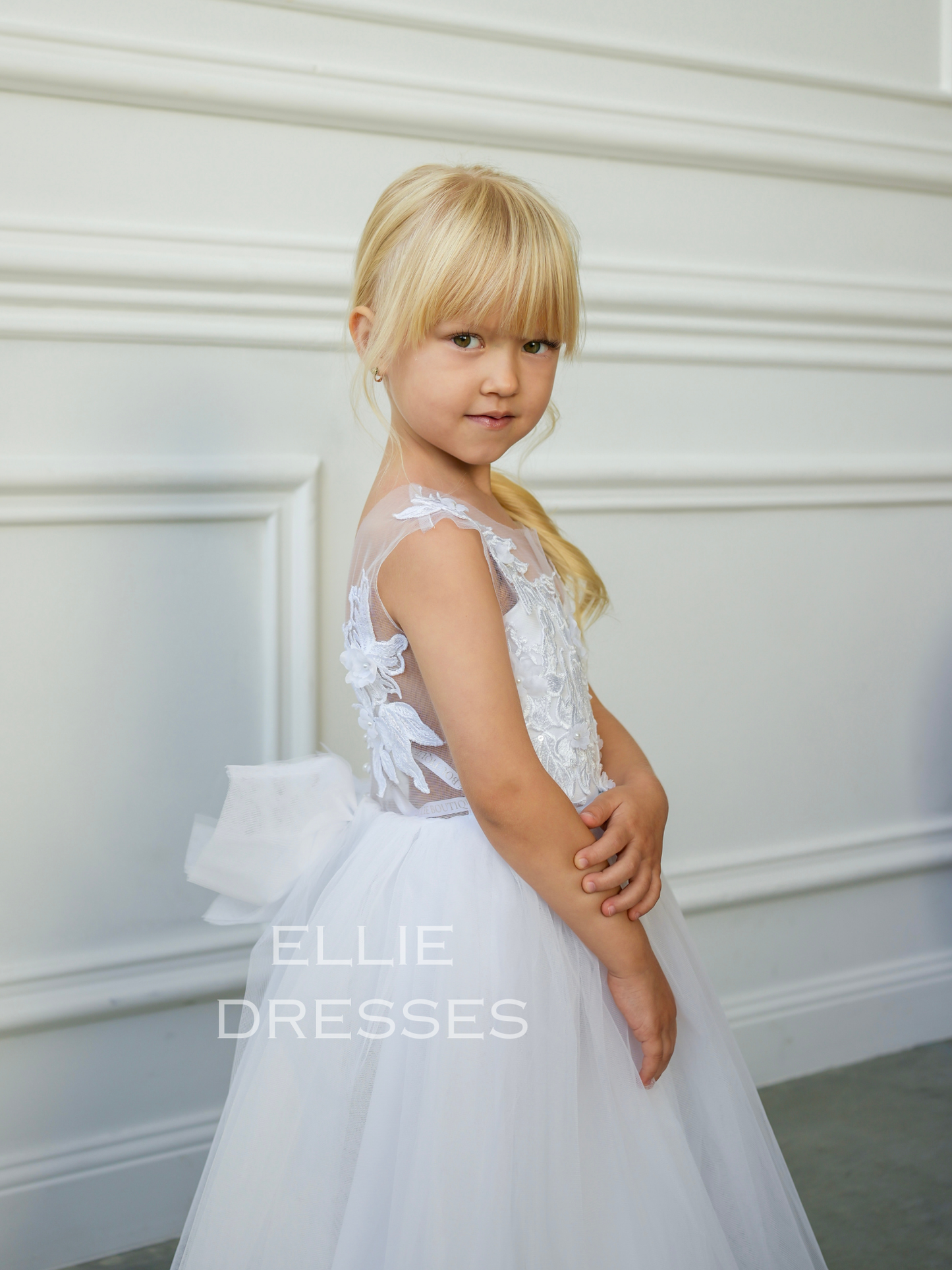 Floral Lace Girl Dress