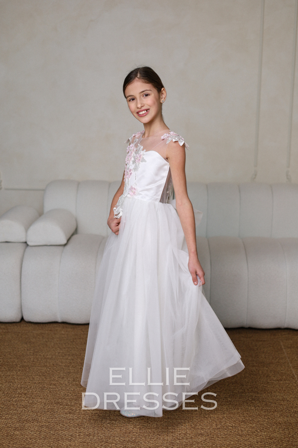 Tulle Flower Girl Dress