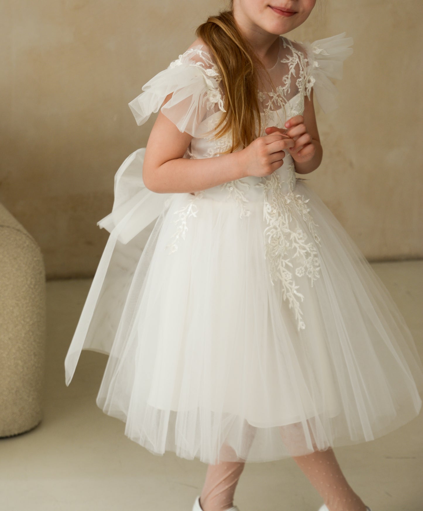 Short Floral Girl Dress