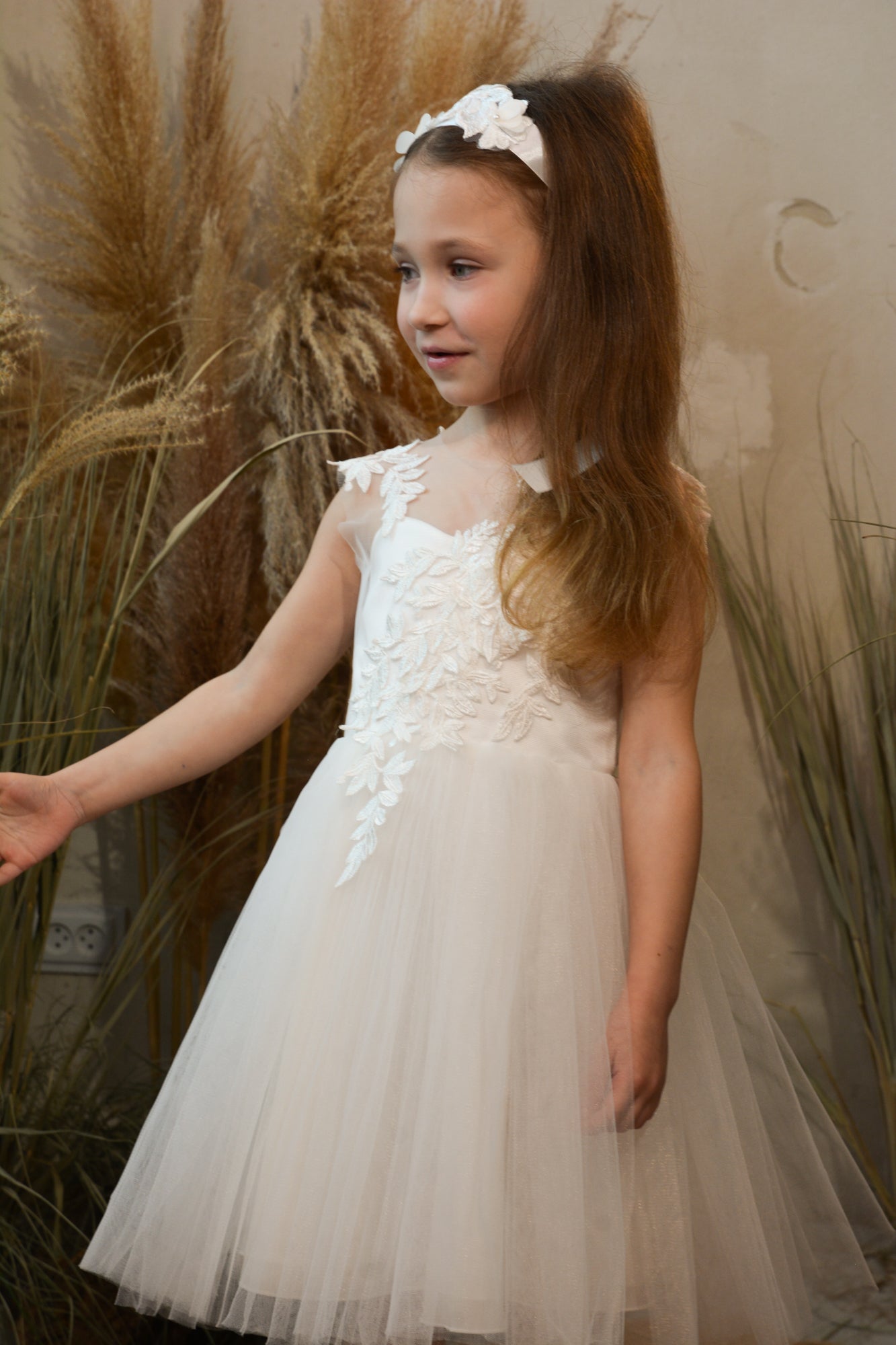 Short Flower Girl Dress