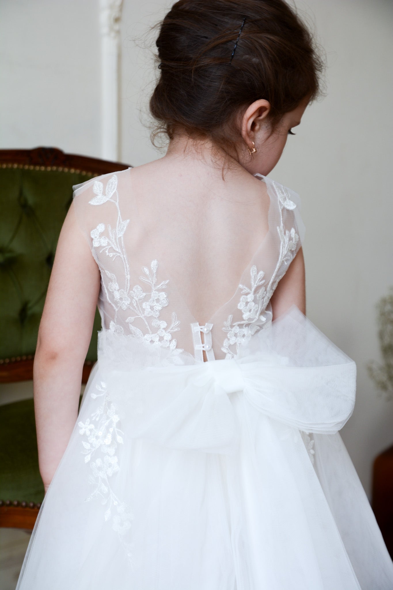 Short Flower Girl Dress