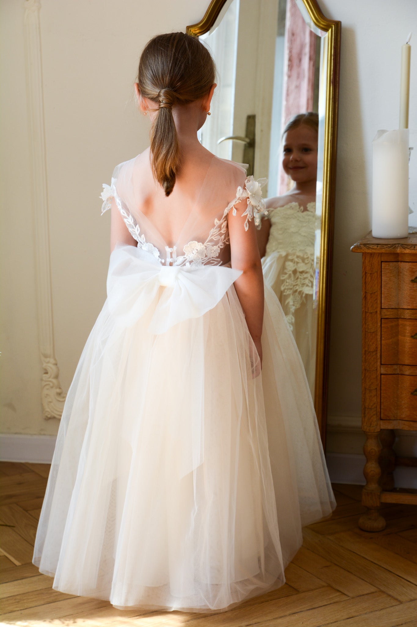 Puffy Nude Dress