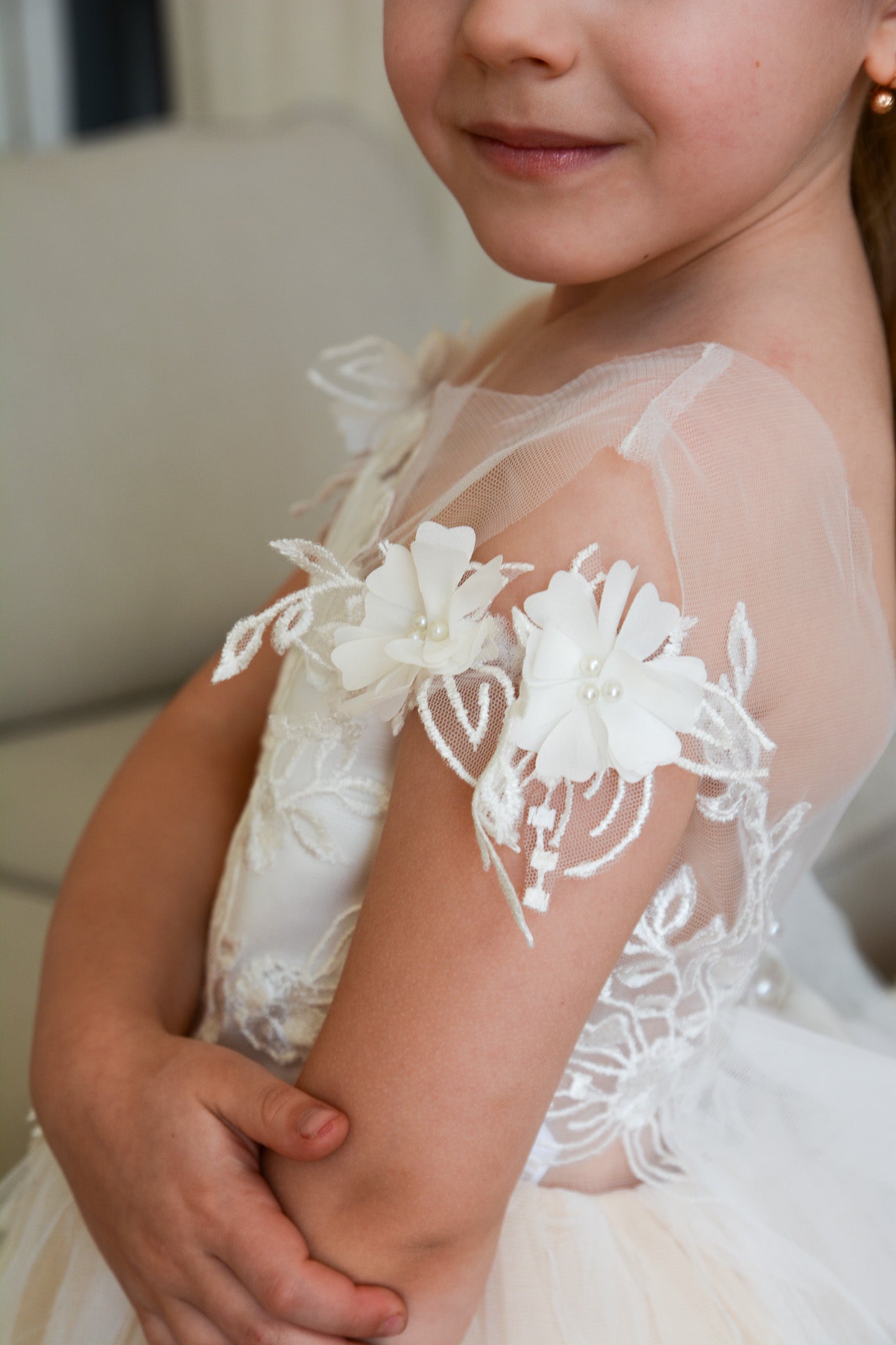 Puffy Nude Dress