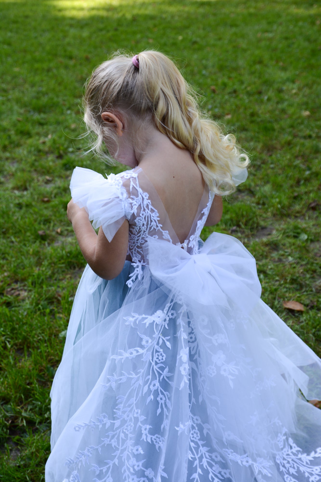 Dark Green Mesh Dress