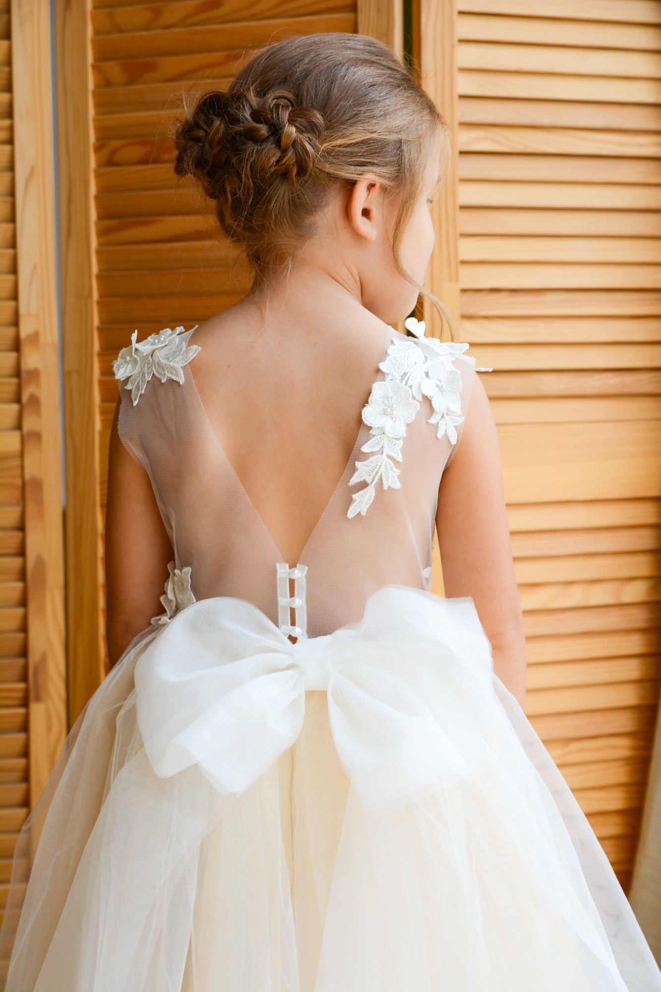 Nude Girl Gown