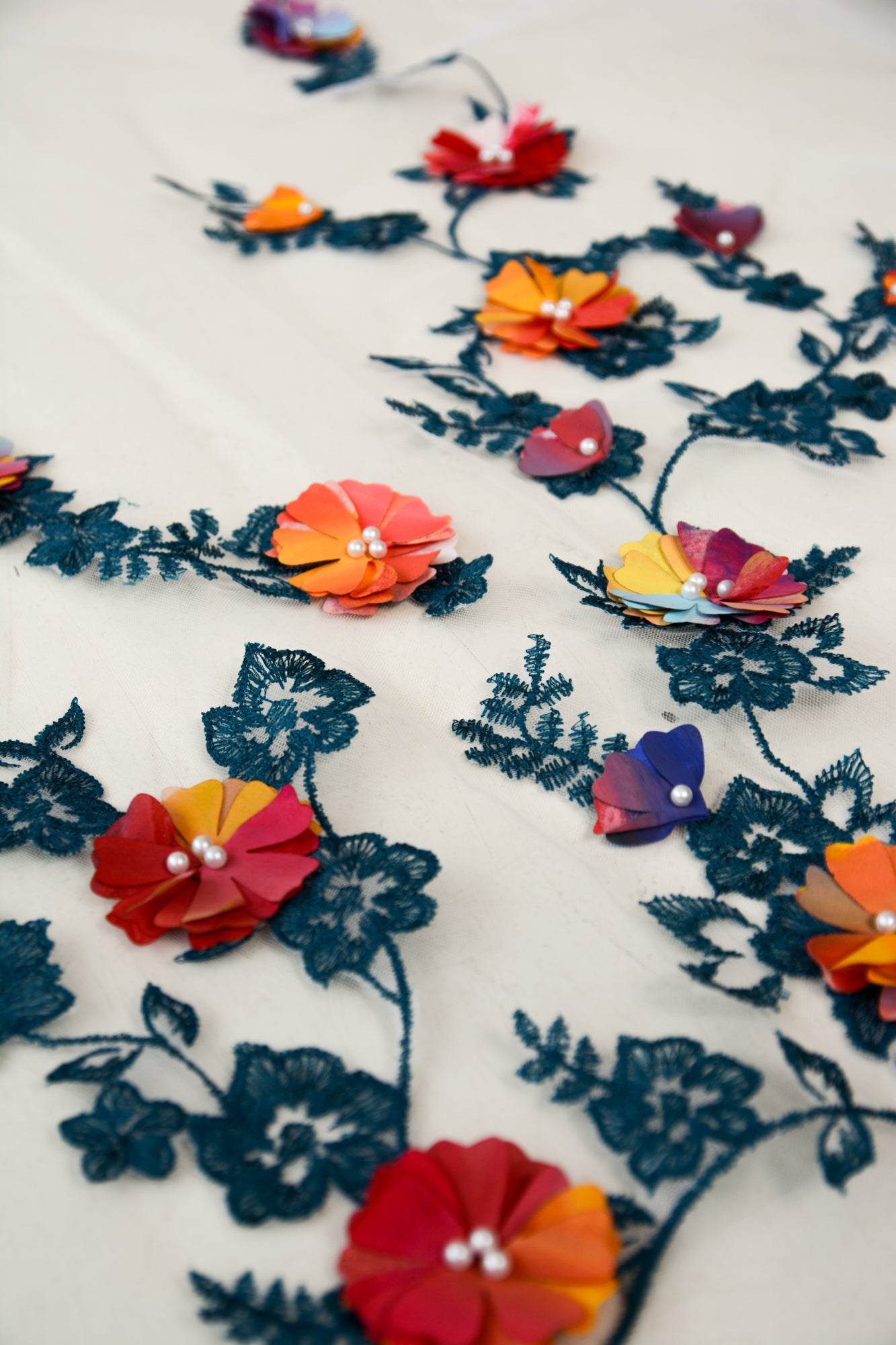 COLORFUL SUNSET VEIL