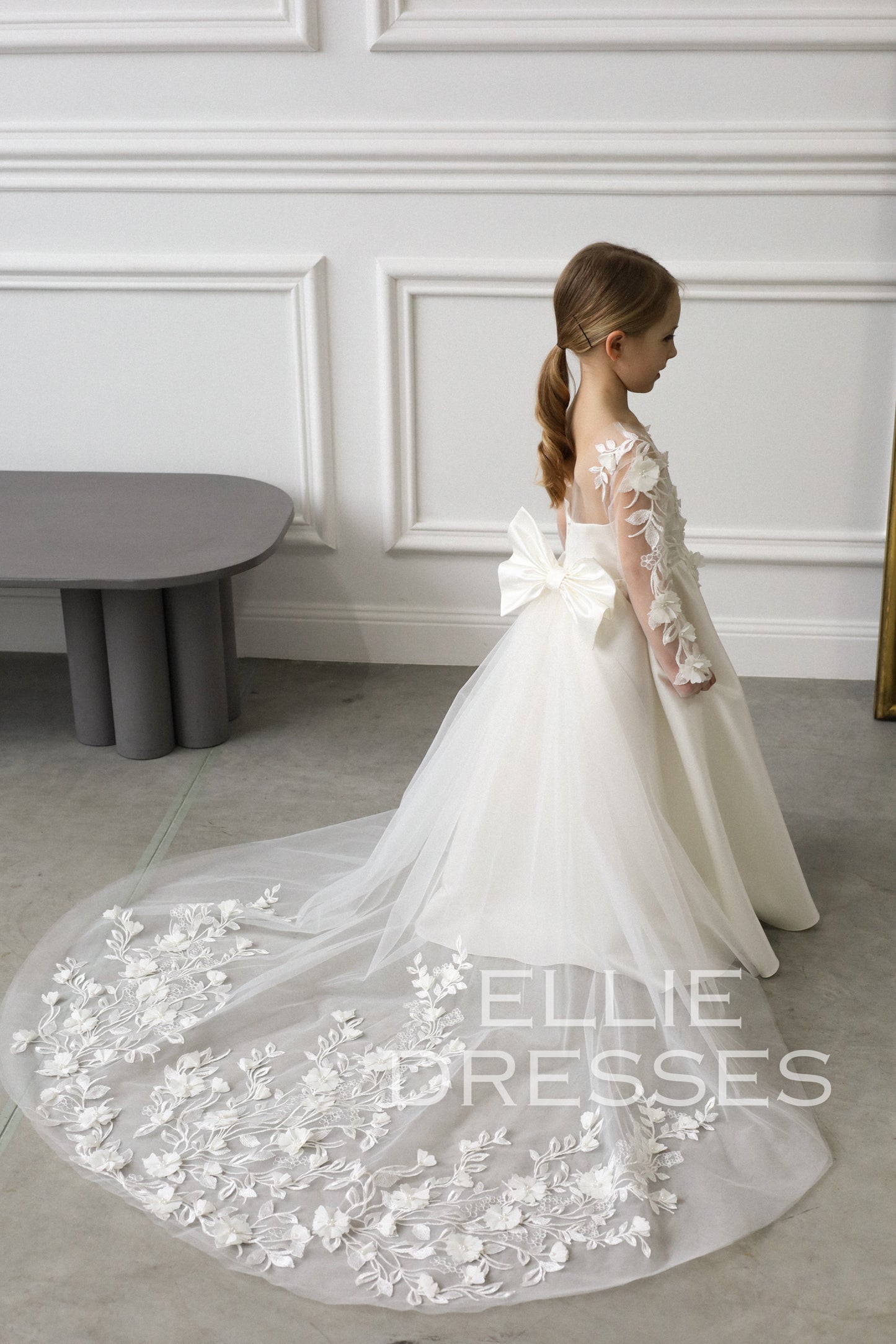 NEW! Satin Skirt Dress with long sleeves