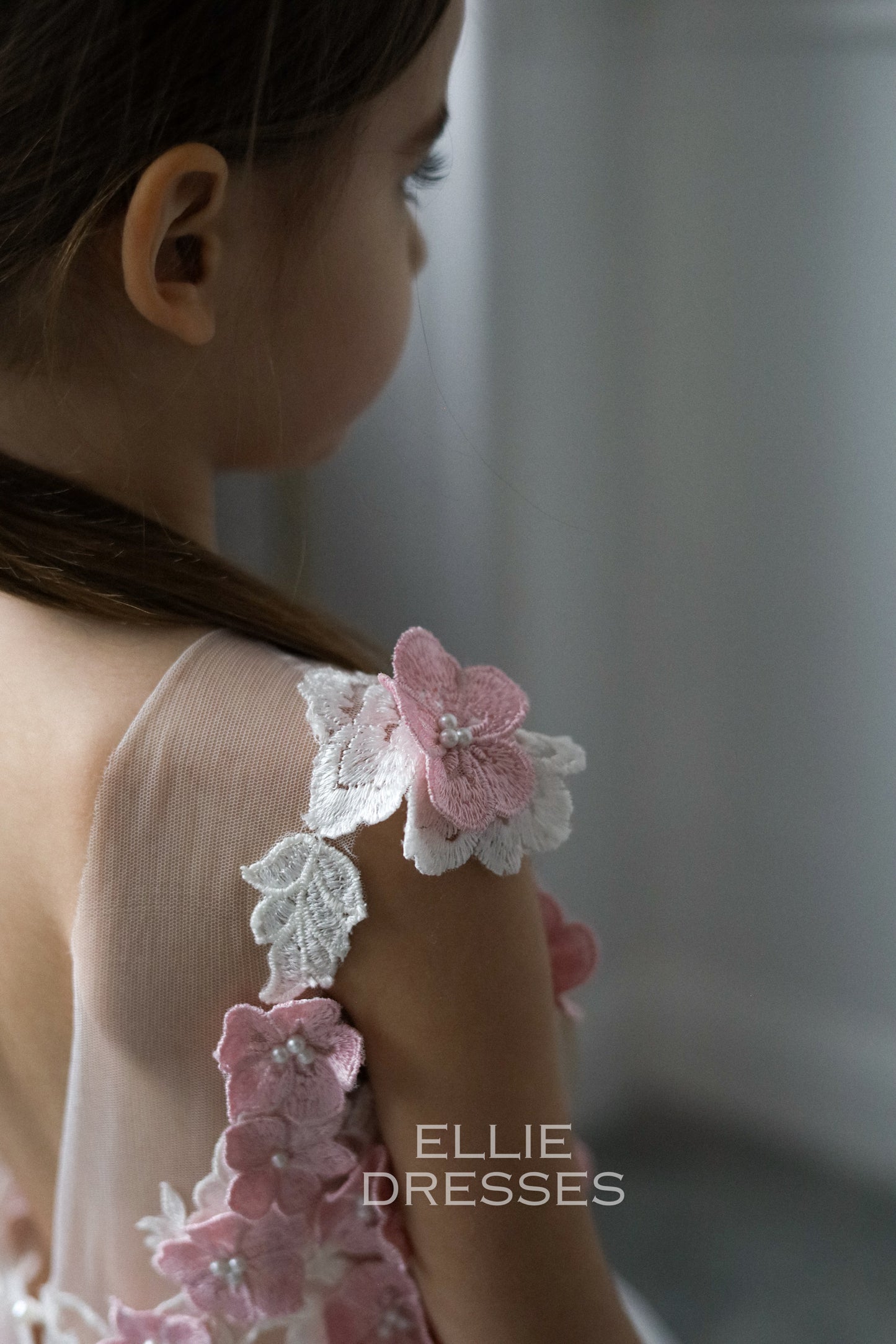 Pink & Ivory Girl dress