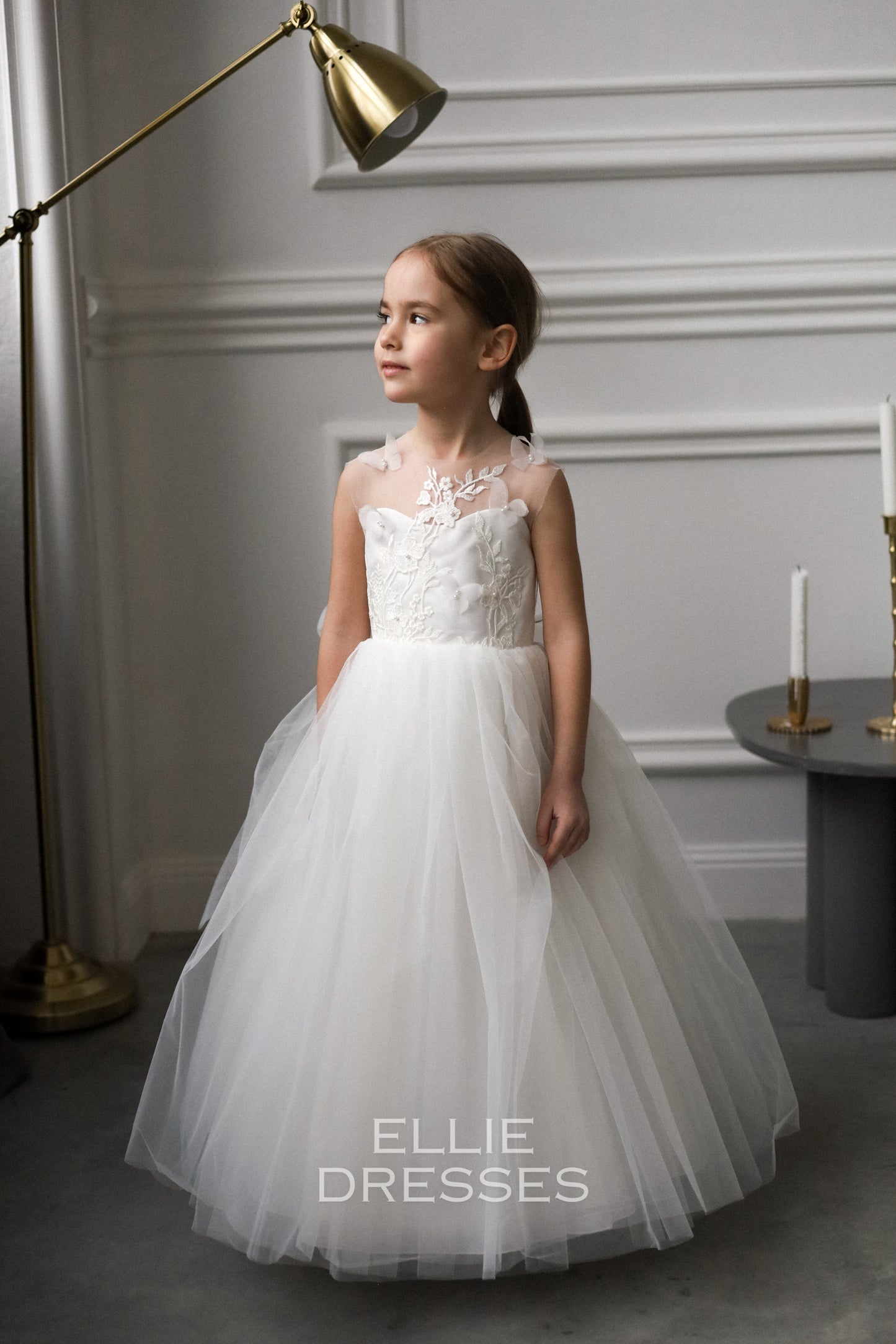 NEW! Girl dress with butterflies