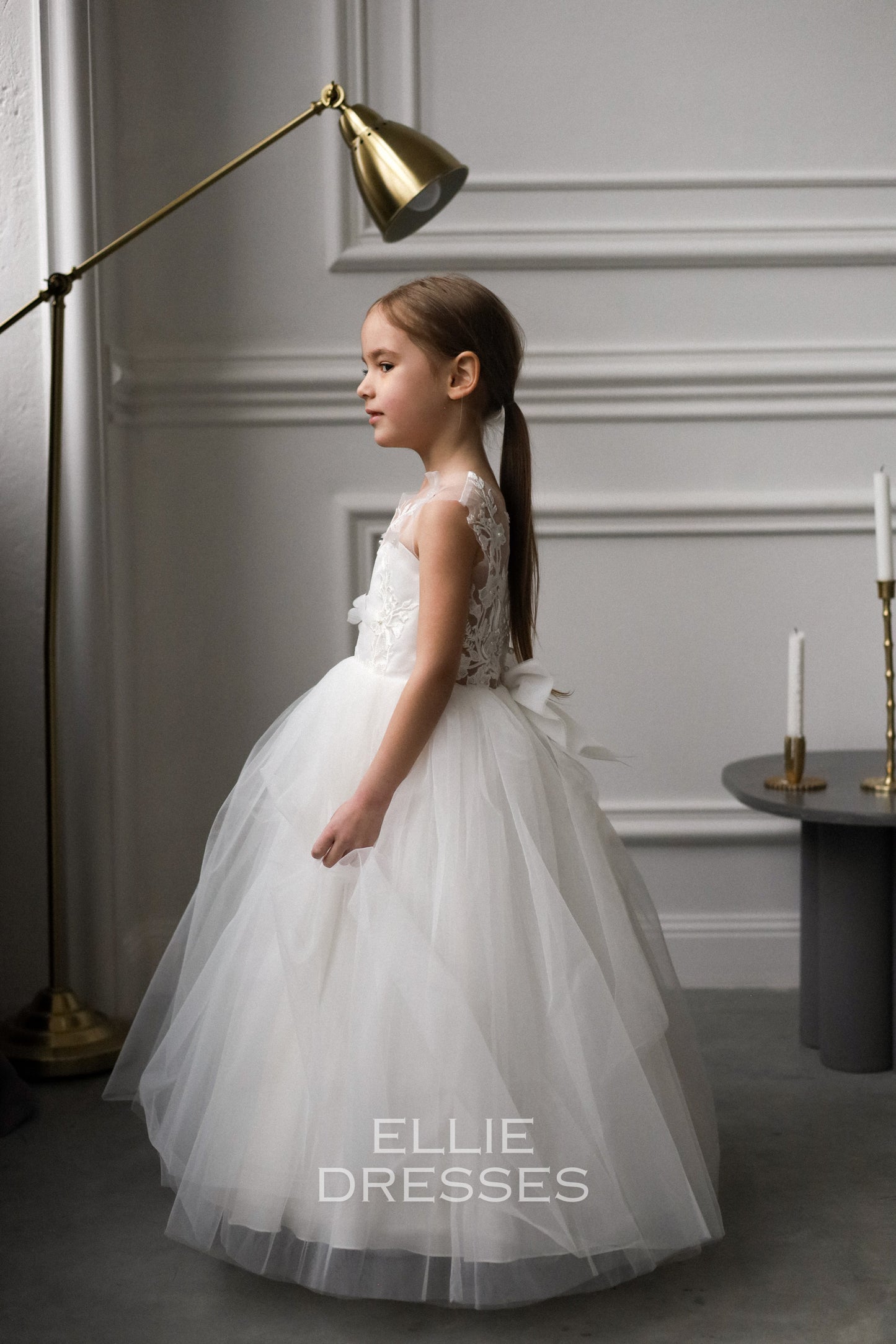 NEW! Girl dress with butterflies
