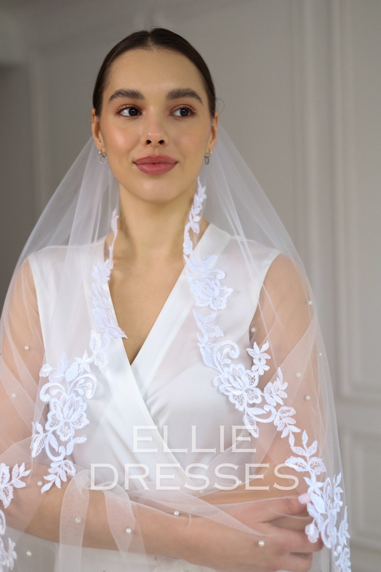 FLORAL WEDDING VEIL