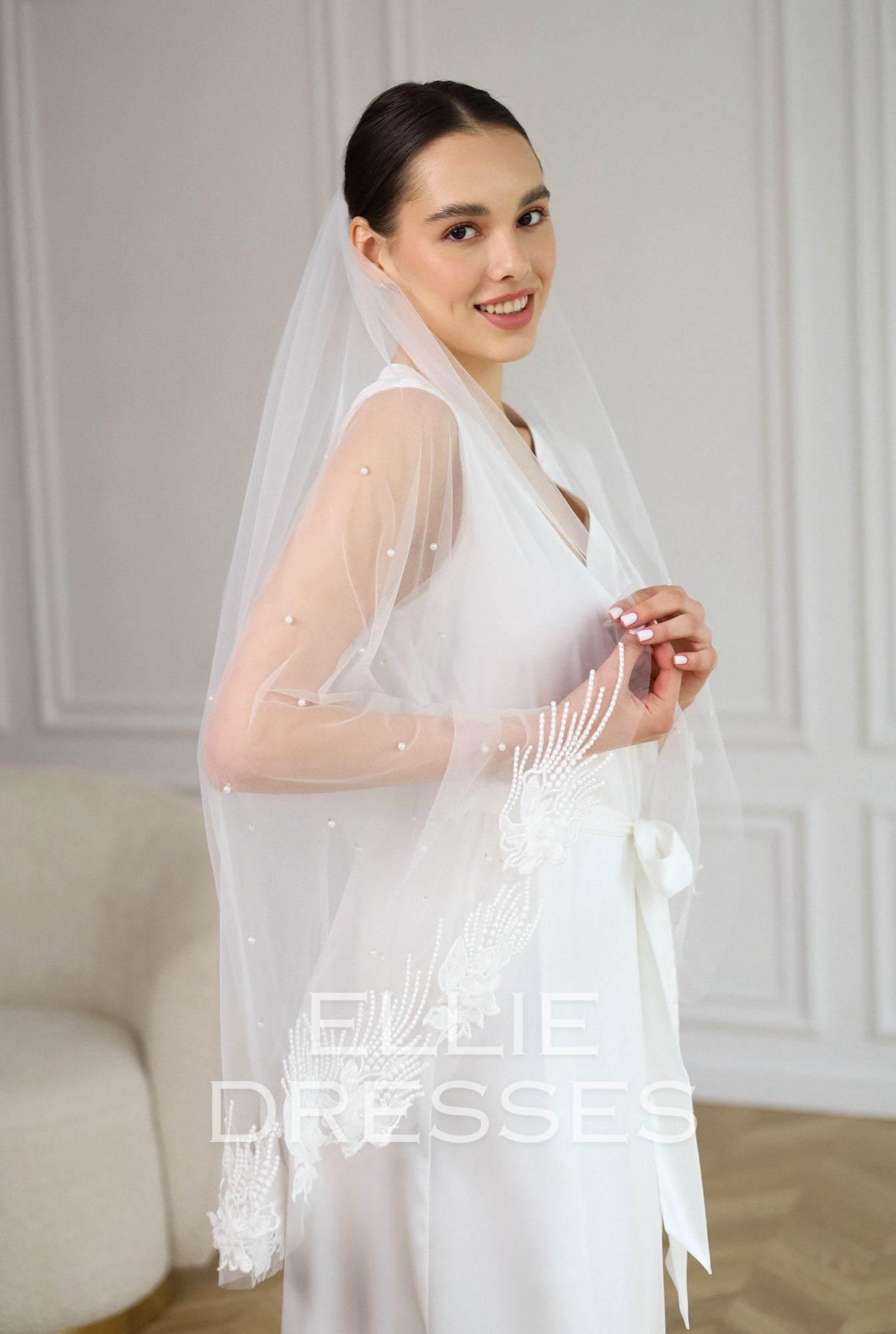 3D FLORAL WEDDING VEIL