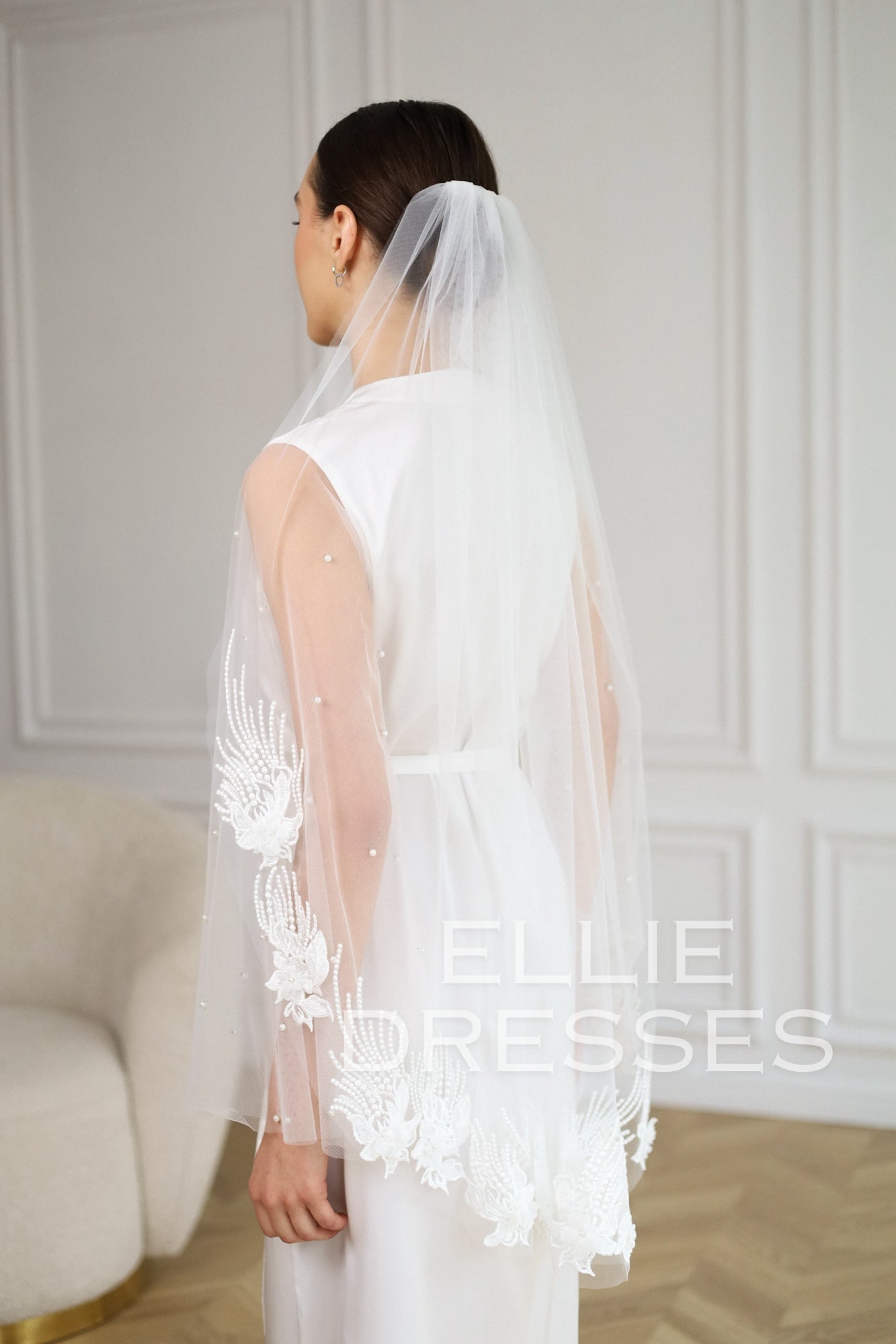 3D FLORAL WEDDING VEIL