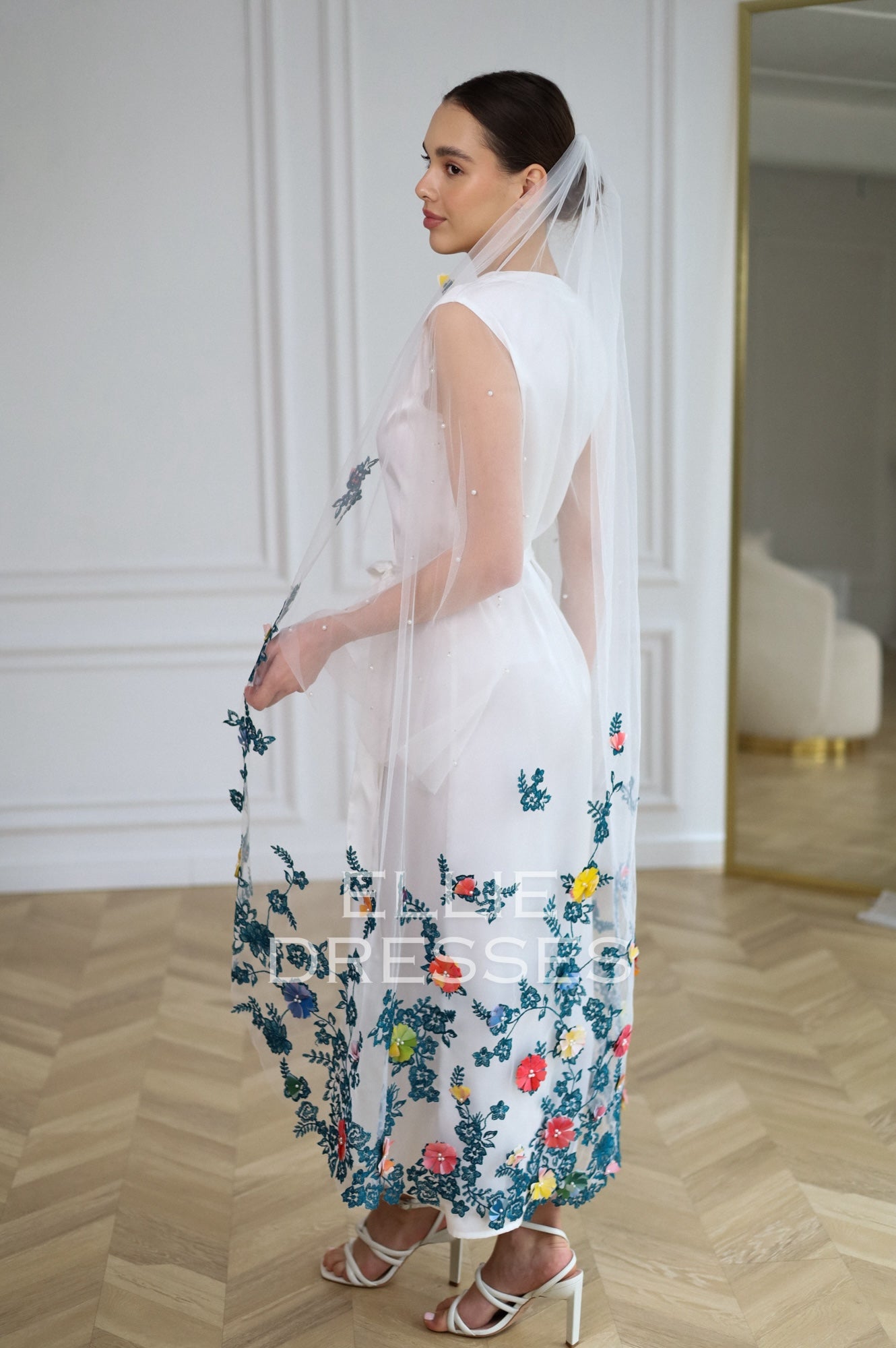 COLORFUL SUNSET VEIL