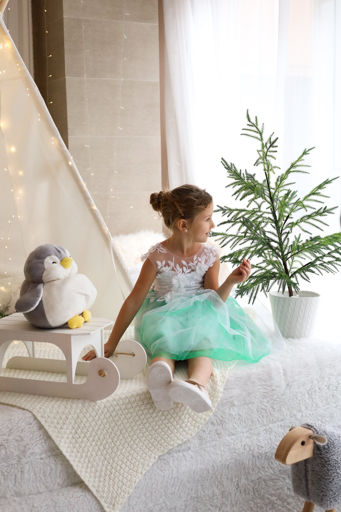 Emerald Green Tutu Dress