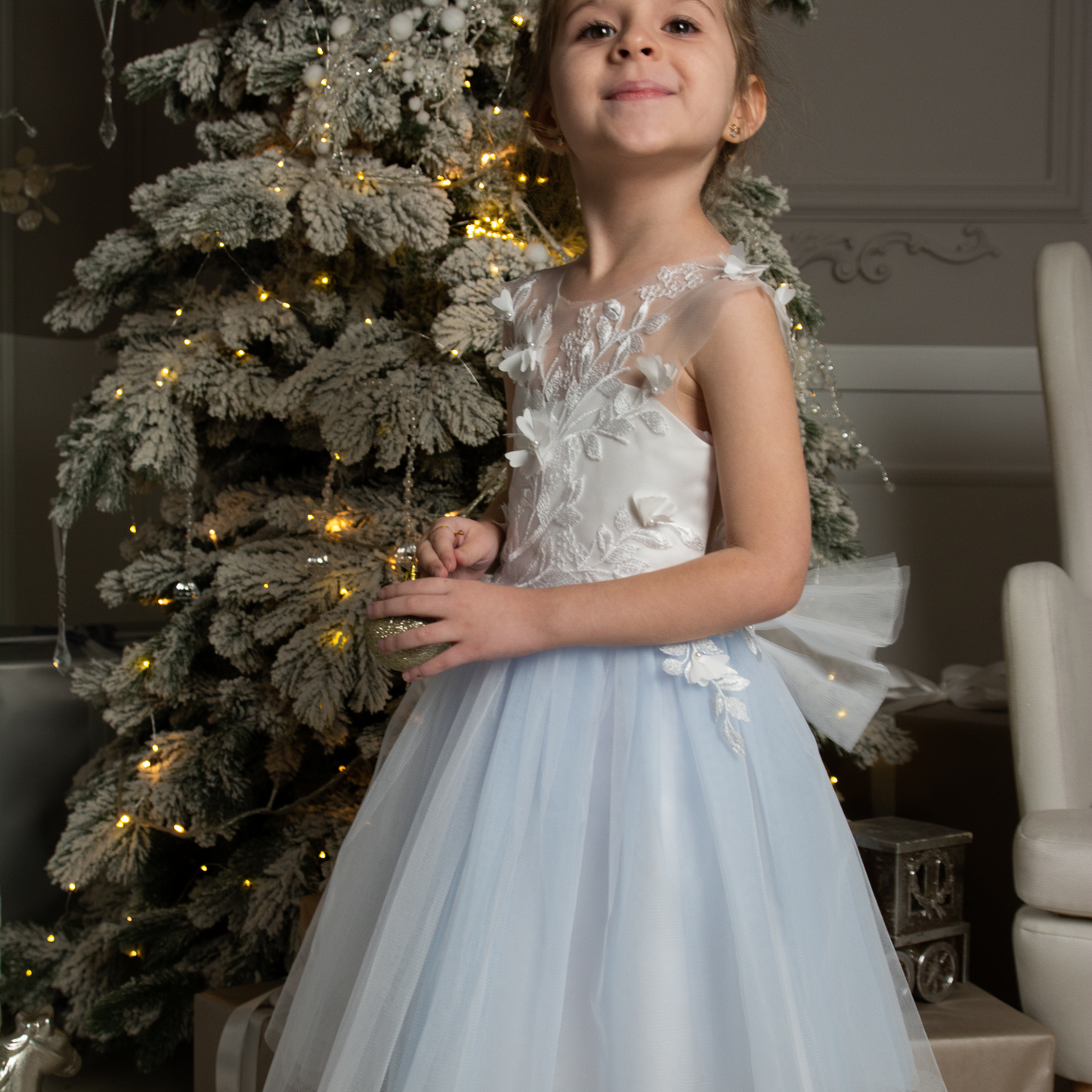 Light Blue Tutu Dress