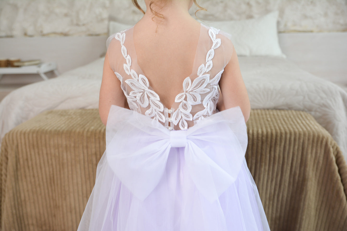 New! Flower Girl Dress