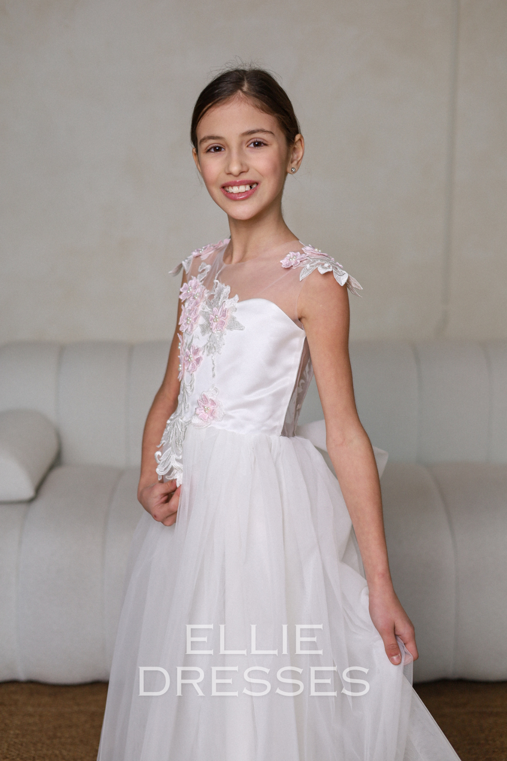Tulle Flower Girl Dress