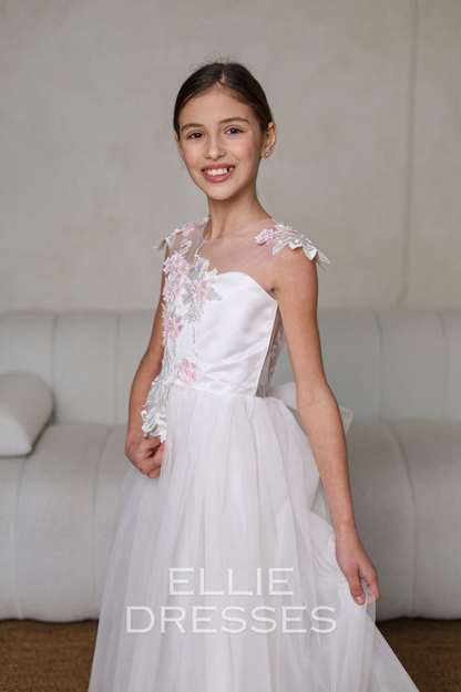 Tulle Flower Girl Dress