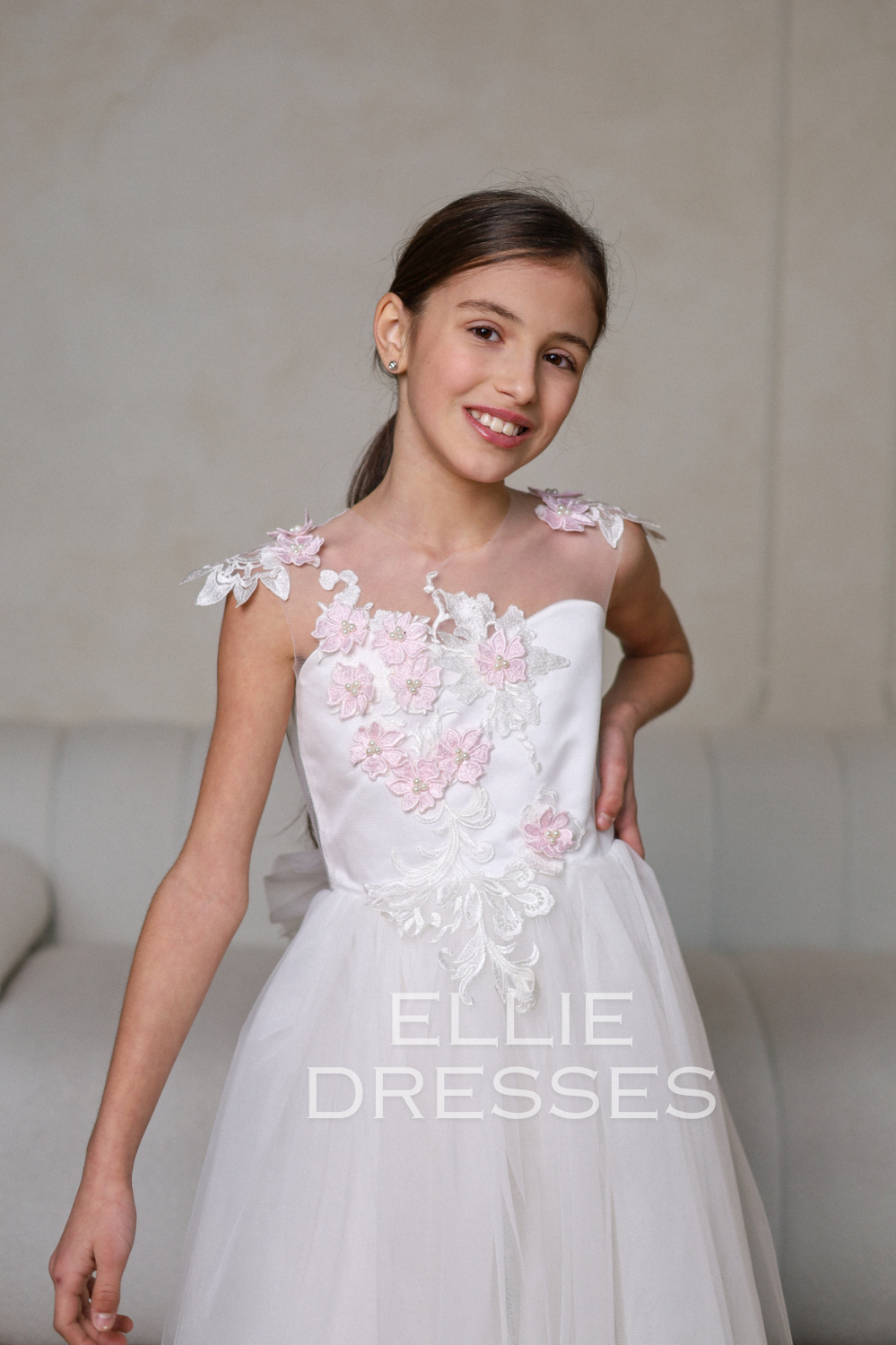 Tulle Flower Girl Dress