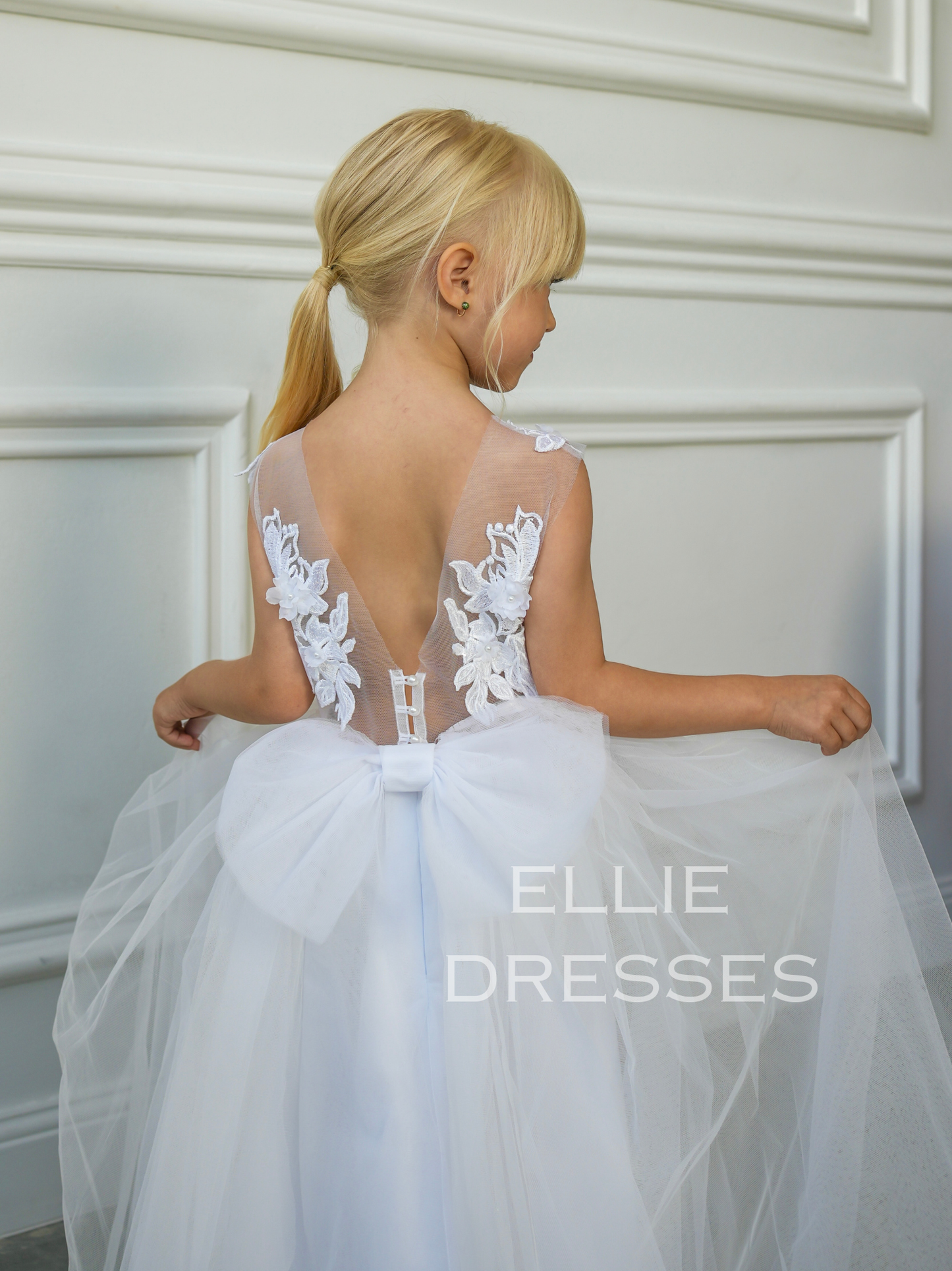 Floral Lace Girl Dress