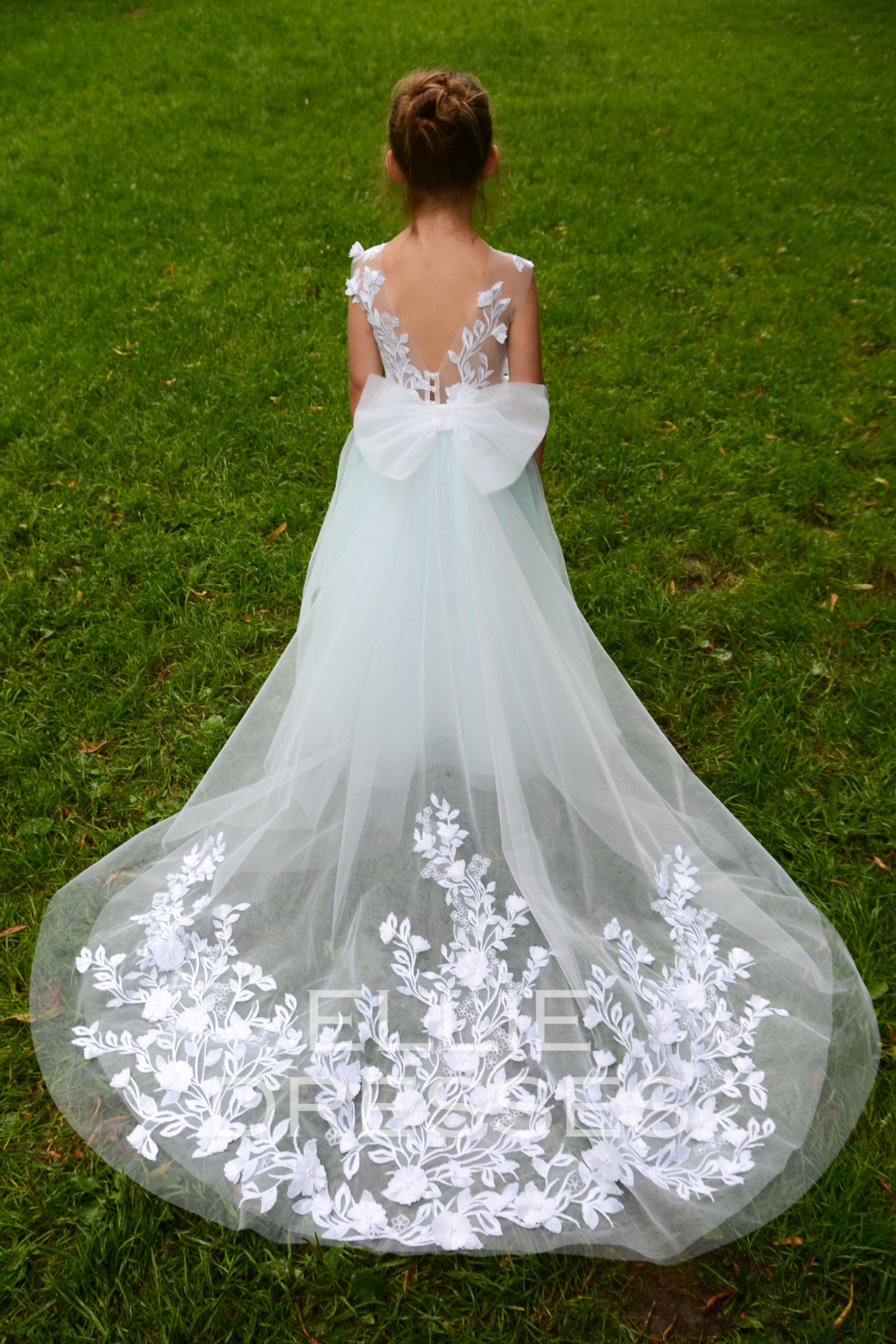 mint green flower girl dress Mint Green Sequin A-Line Flower Girl Dress Perfect for Special Occasions Mia Princess