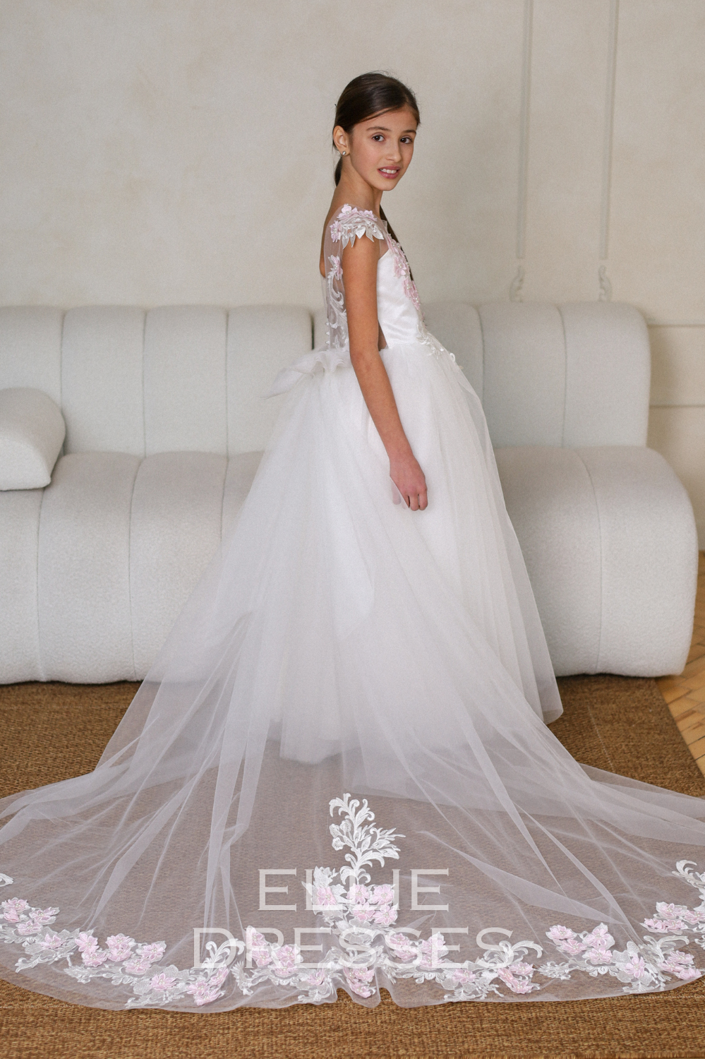 Tulle Flower Girl Dress