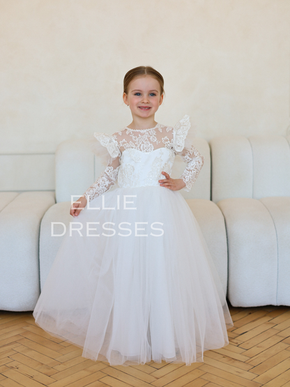 Ivory Girl Gown