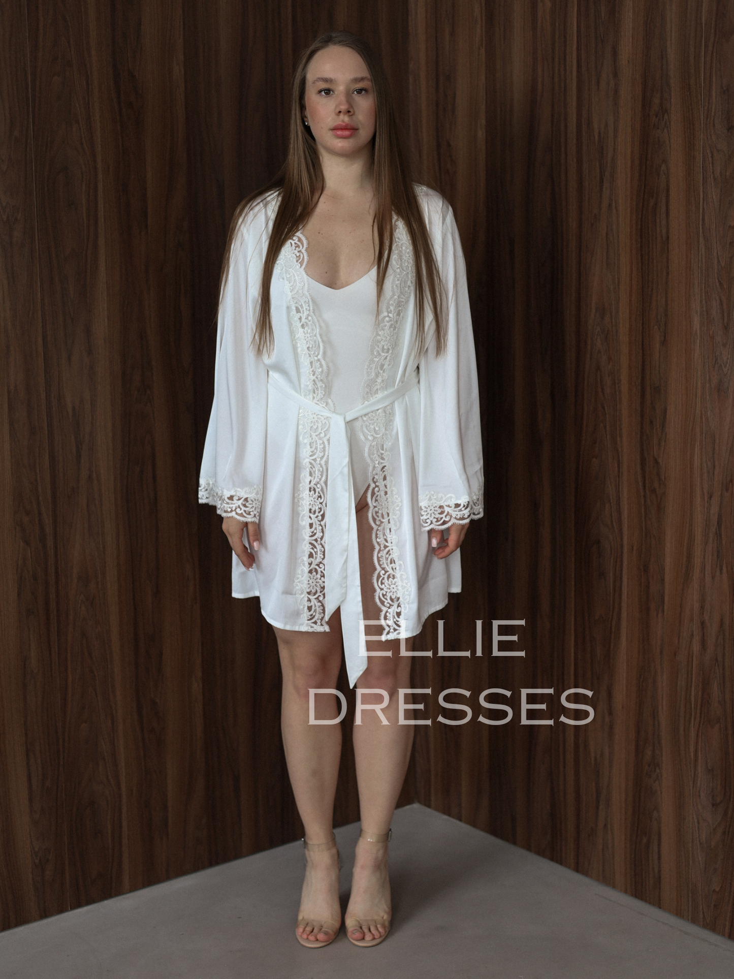 Bridal Lace Robe