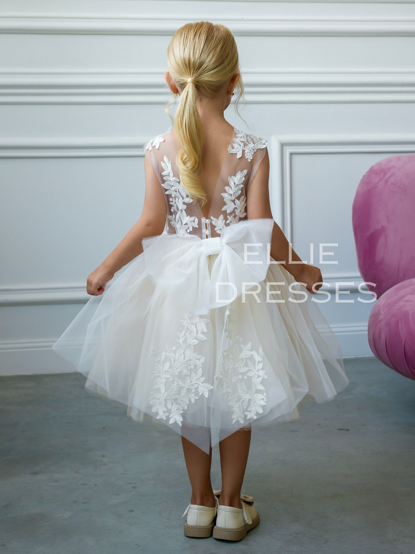 Short Tulle Girl Dress