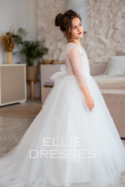 Dress with Pearl Skirt