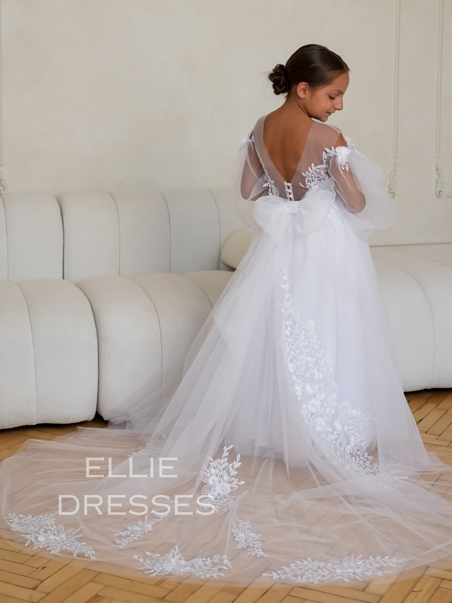 Long Sleeve Girl Dress