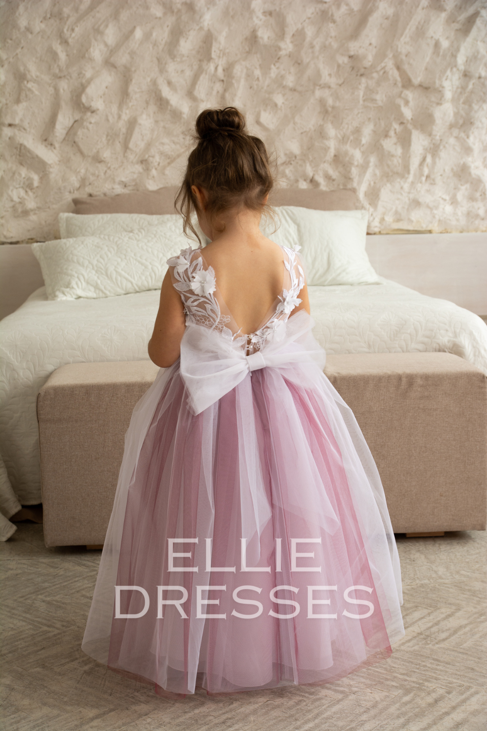 burgundy flower girl dress toddler Flower Girl Dress Burgundy Long Sleeve Full length 9/12mos / Dress/Flower Jewel Sash