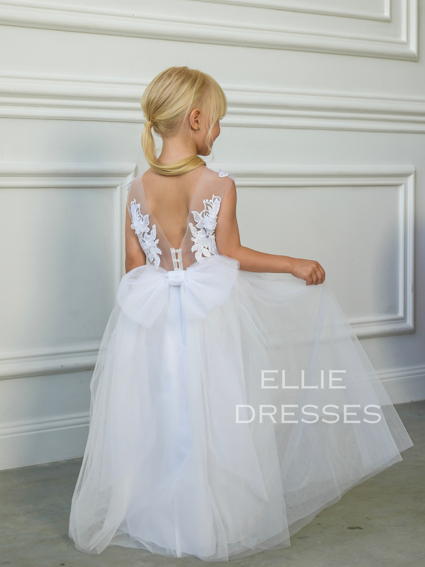 Floral Lace Girl Dress