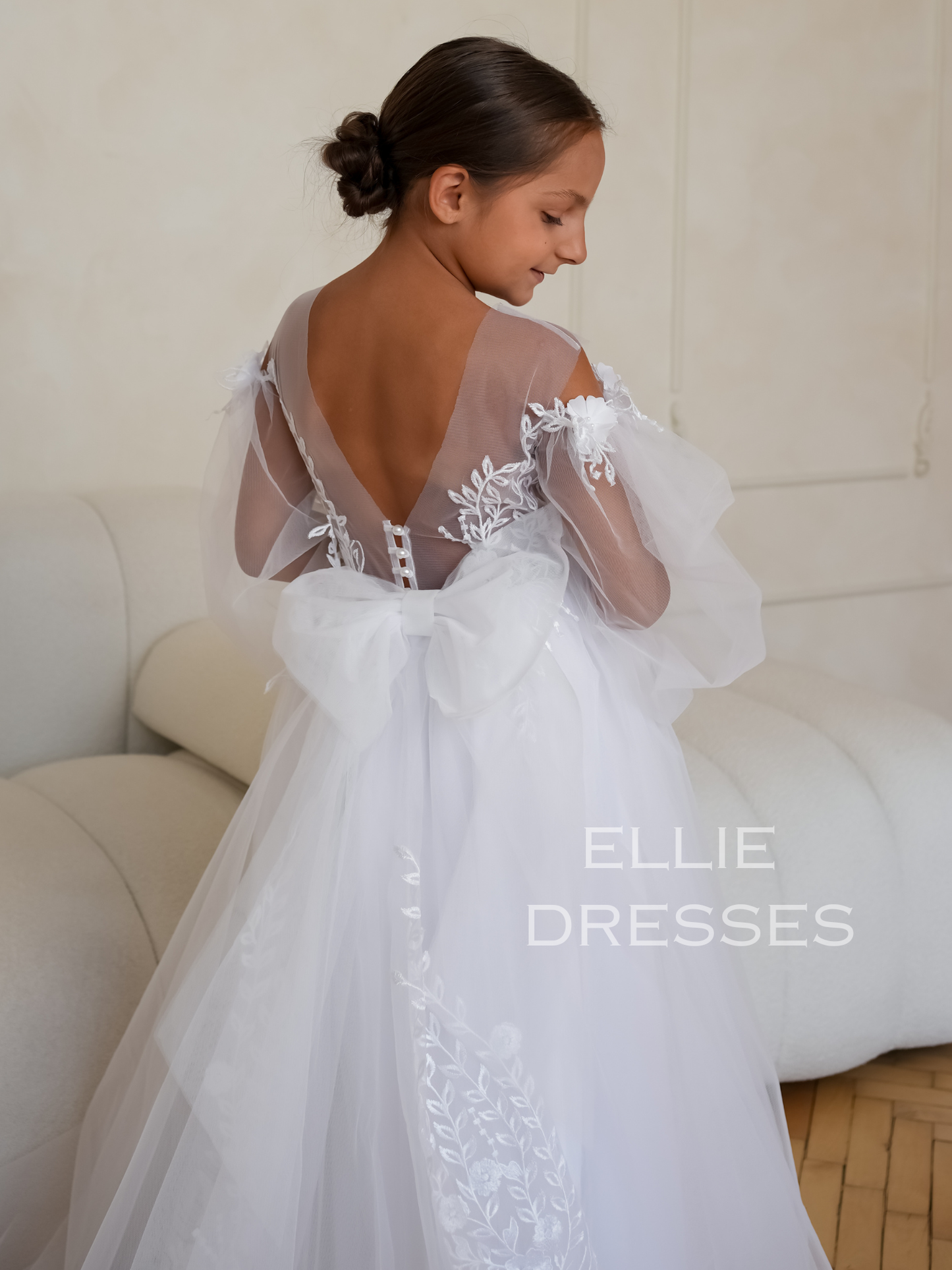 Long Sleeve Girl Dress