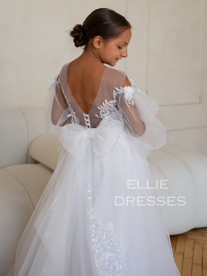 Long Sleeve Girl Dress