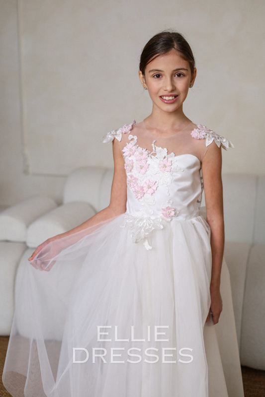 Tulle Flower Girl Dress