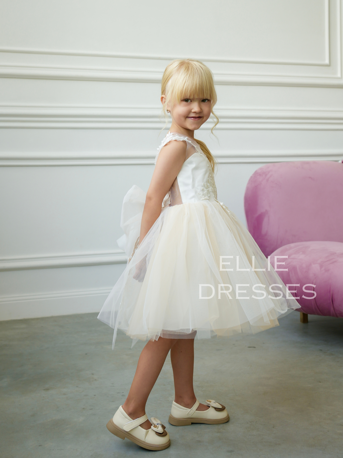 Short Tulle Girl Dress