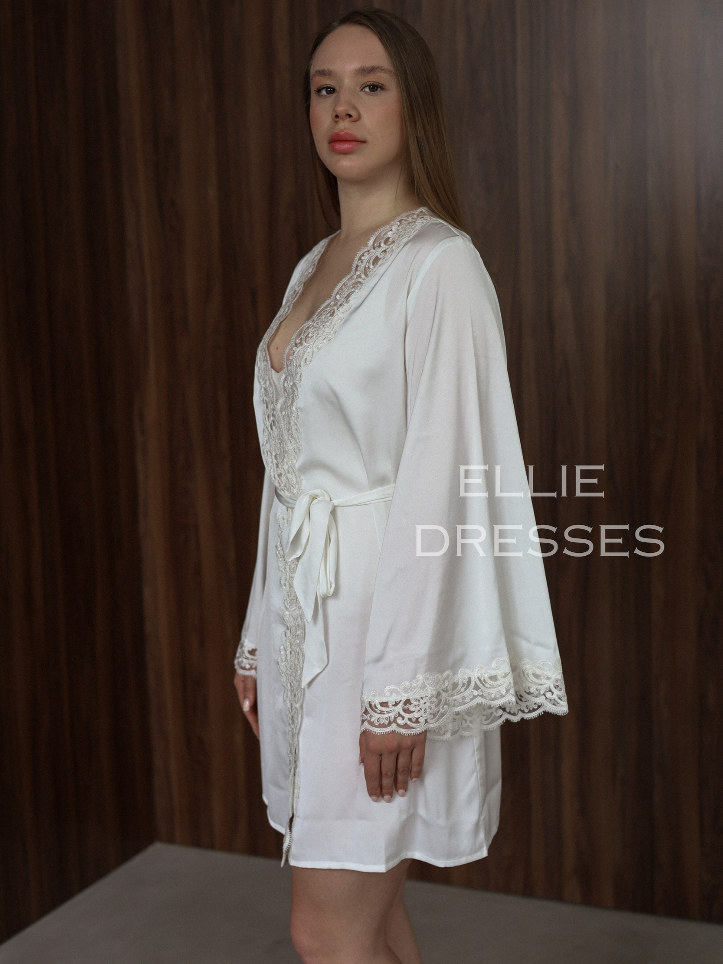 Bridal Lace Robe