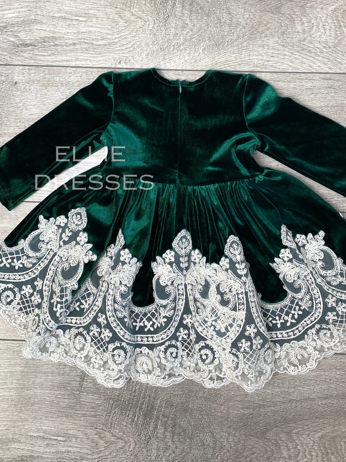 Christmas Baby Velour Dress CD007