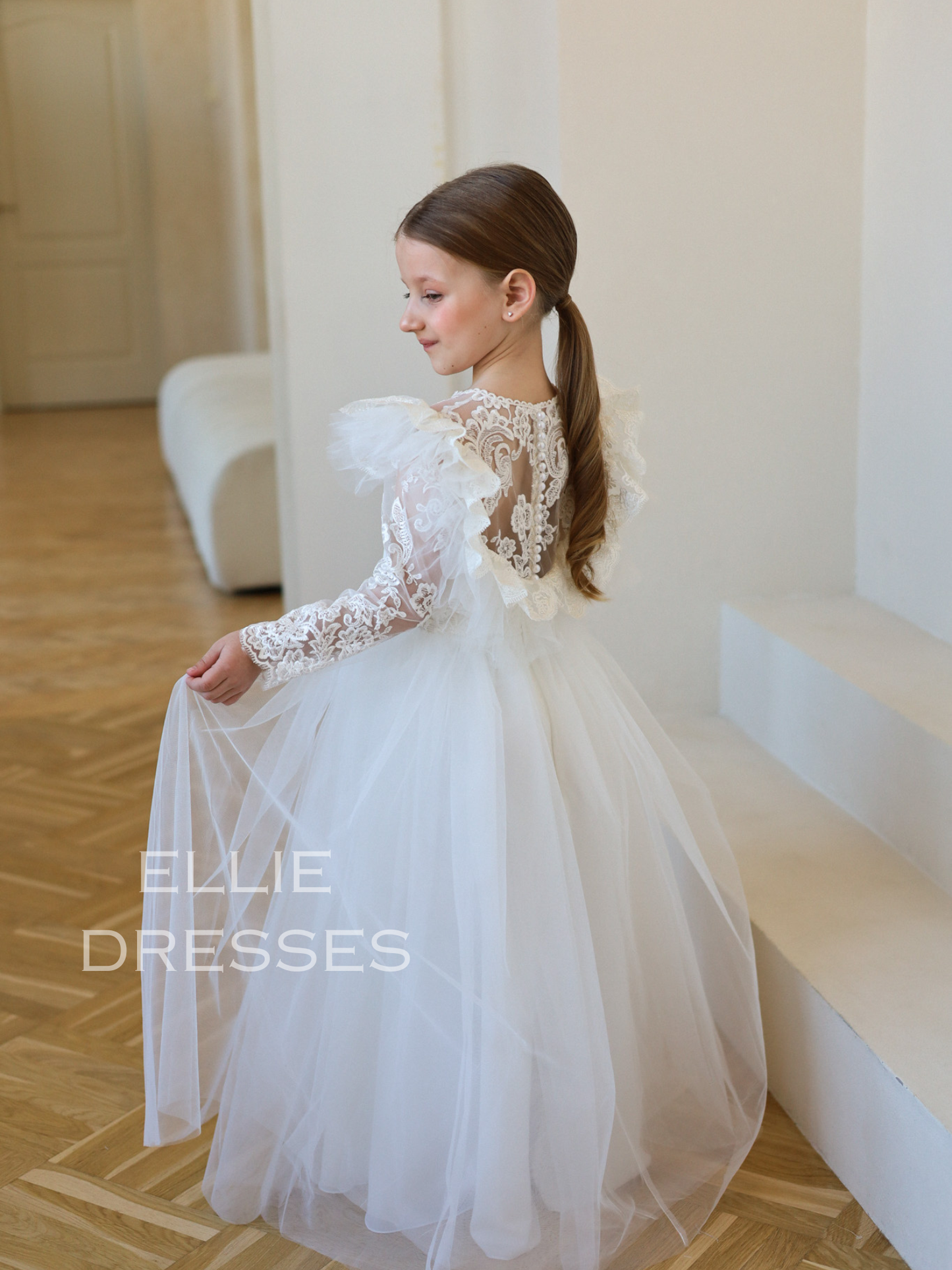 Long Sleeve Girl Dress