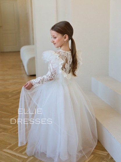 Long Sleeve Girl Dress