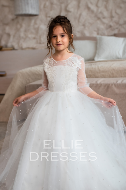 Dress with Pearl Skirt